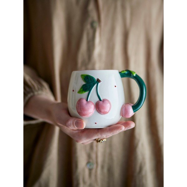 Cană crem din ceramică 420 ml Berrie – Bloomingville-image-2