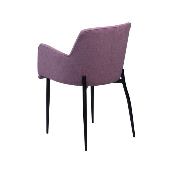 Scaun cu cotiere DAN-FORM Rombo, roz-image-1