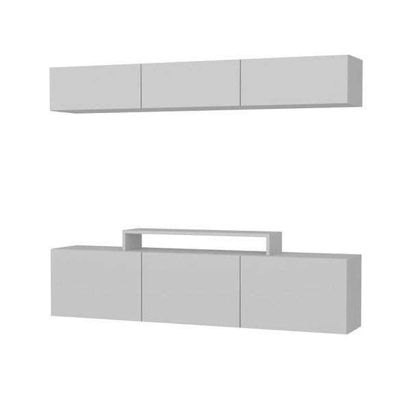Comodă TV Mobito Design Line, alb-image-2