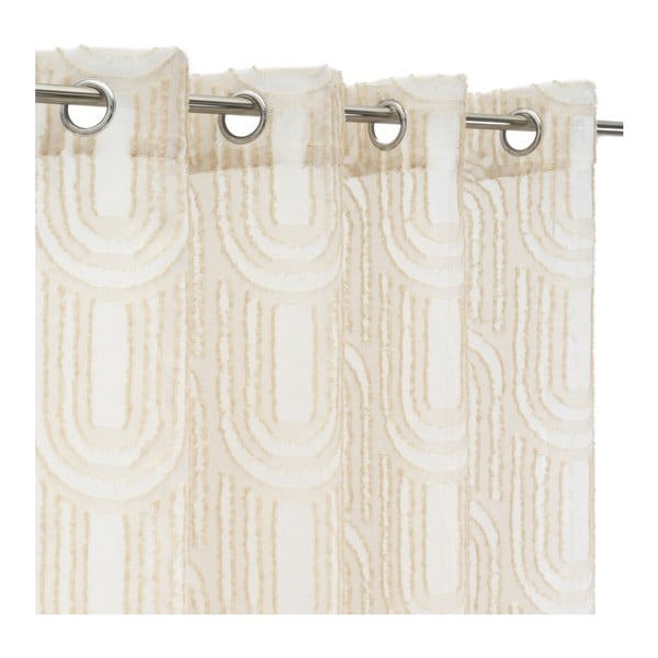 Perdea bej 140x260 cm Relief Arch – Casa Selección-image-2