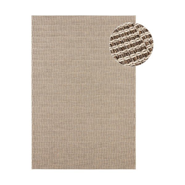 Covor potrivit și pentru exterior Elle Decoration Brave Dreux, 160 x 230 cm, crem