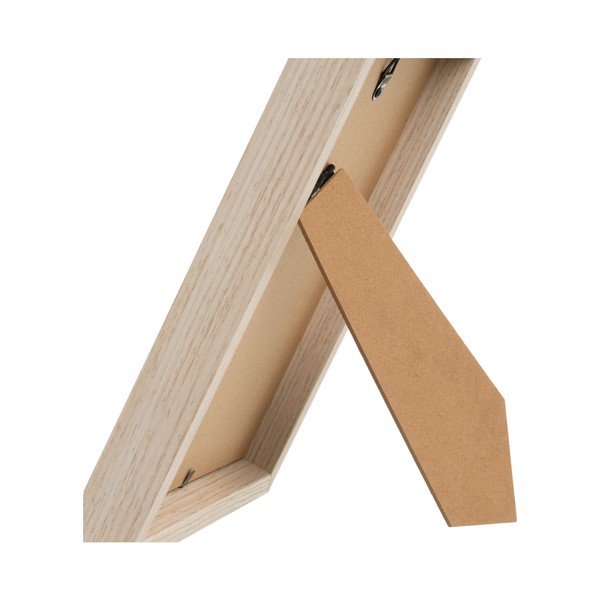 Ramă foto în culoare naturală cu picior de susținere, de agățat 17,5x22,5 cm Sencillo – Casa Selección-image-3