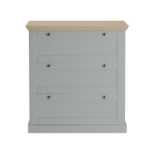 Comodă gri înaltă 75x80 cm Binz – Støraa