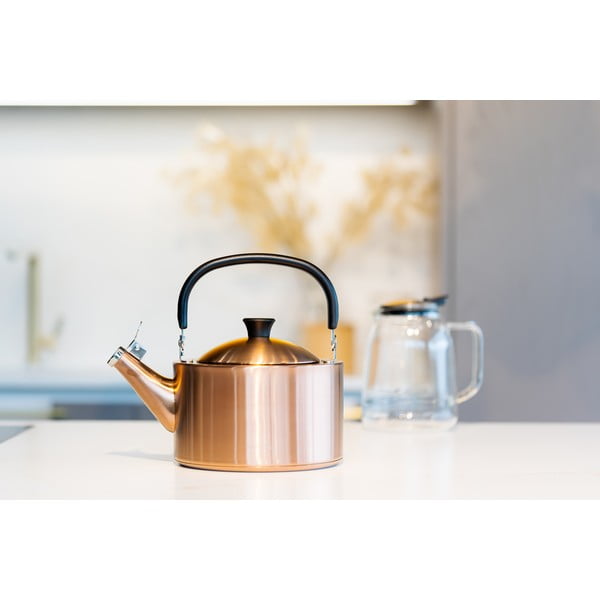 Ceainic arămiu din oțel inoxidabil 1,5 l Diamante – Vialli Design-image-4