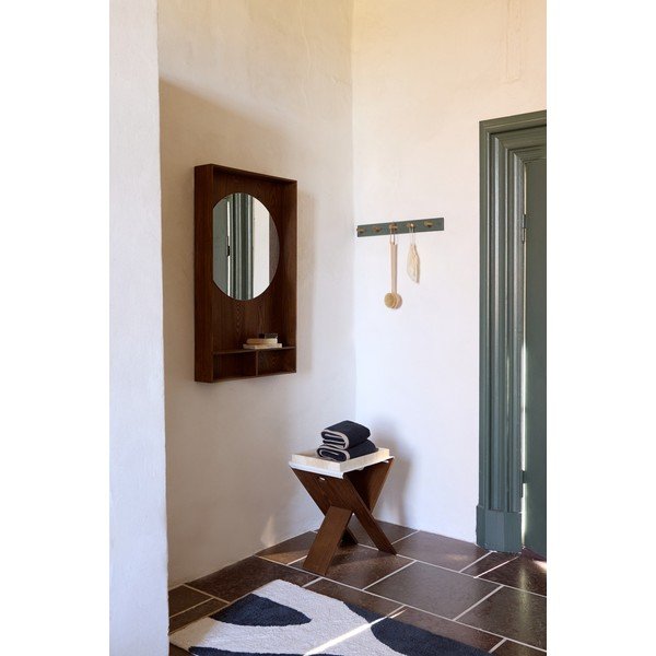 Covor gri închis/bej lavabil din bumbac 70x150 cm Figura – Mette Ditmer Denmark-image-4