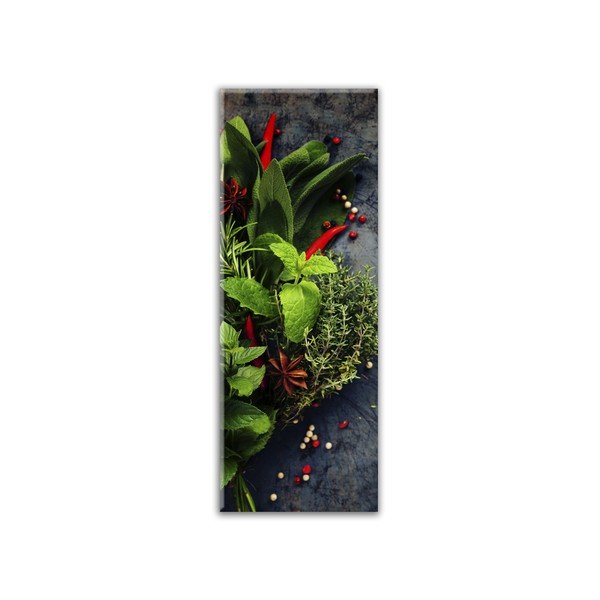 Tablou Styler Glas Kitchen Red Pepper, 30 x 80 cm