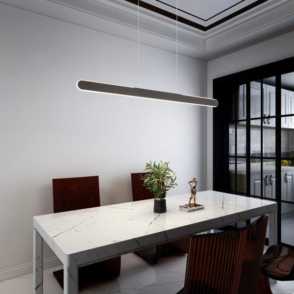 Lustră neagră LED Helios – Trio-image-1