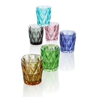 Set 6 pahare Diamante, 270 ml