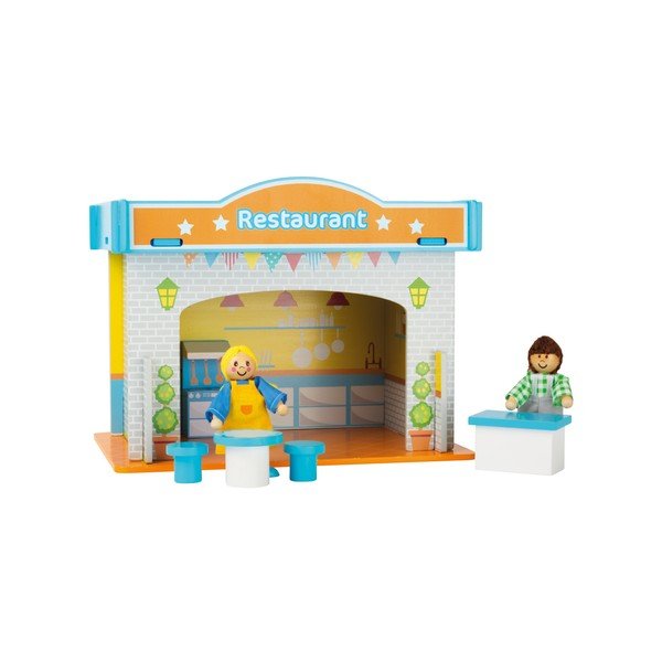 Restaurant din lemn pentru copii Legler Playhouse Restaurant