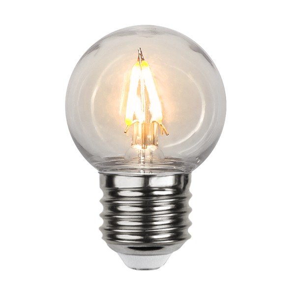Bec cu LED pentru exterior Star Trading Filament E27 G45