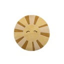 Covor pentru copii bej/chihlimbar din lână ø110 cm Sun – Bloomingville Mini