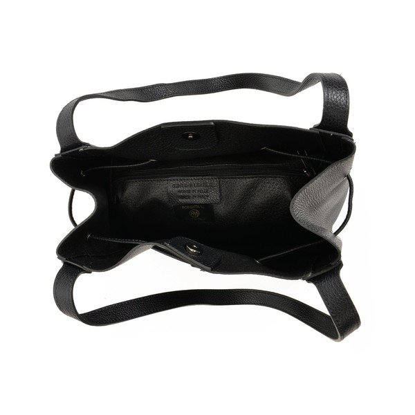 Geantă Tote din piele Roberta M Anete, negru-image-4