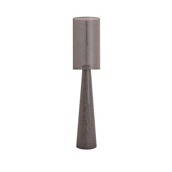 Lampadar maro cu abajur textil (înălțime 180 cm) Micky – Light & Living