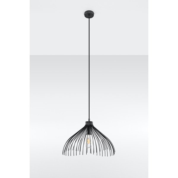 Lustră Sollux Umea, negru-image-1