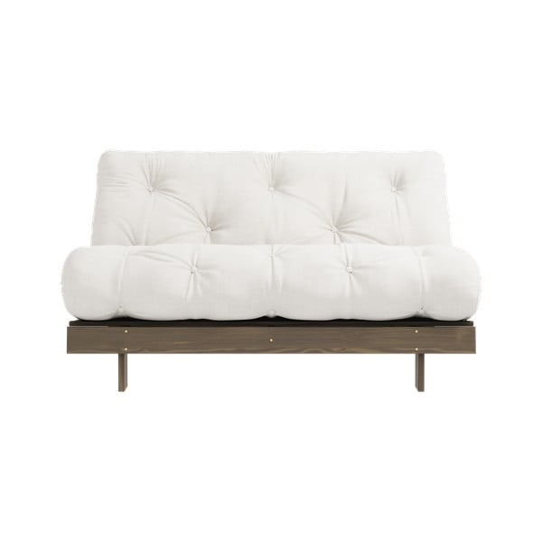 Canapea albă extensibilă 140 cm Roots – Karup Design