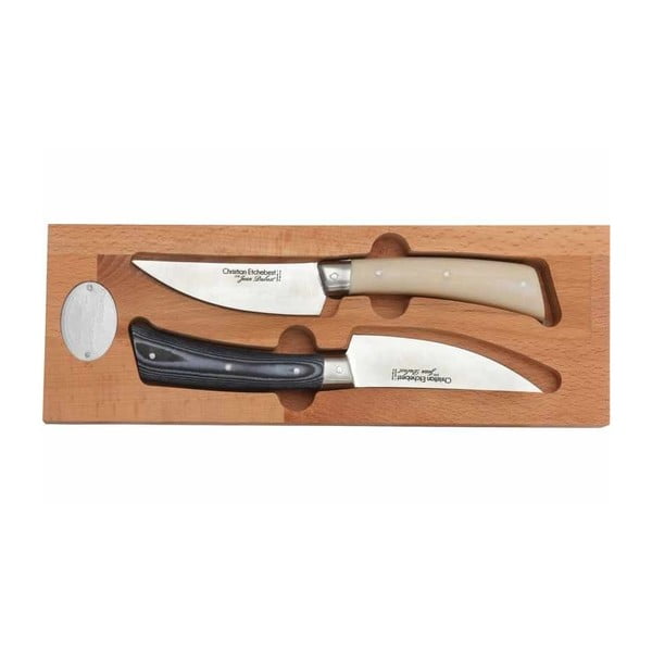 Set 2 cuțite fabricate manual Jean Dubost Chris