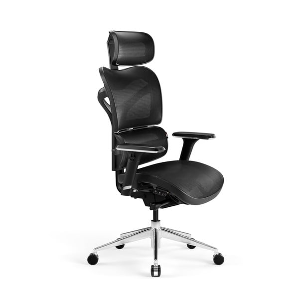 Scaun de birou negru V-Commander – Diablo Chairs