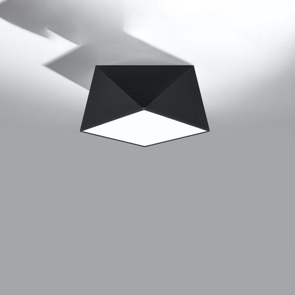 Plafonieră neagră 25x25 cm Koma – Sollux-image-2