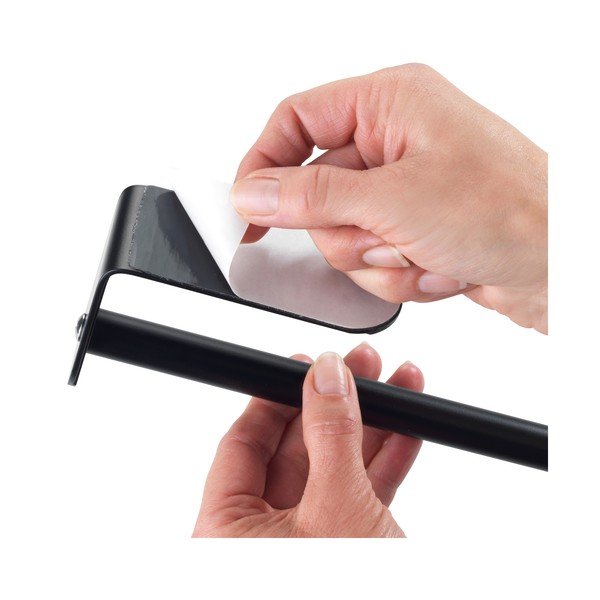 Suport pentru prosoape de hârtie de perete Wenko Nio, negru-image-3