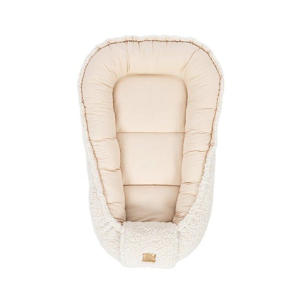 Cuib pentru bebeluș bej 55x83 cm – Meowbaby-image-1