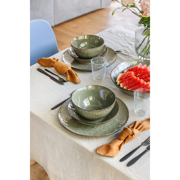 Serviciu de masă 16 buc. din gresie Nephrite – Bonami Selection-image-1