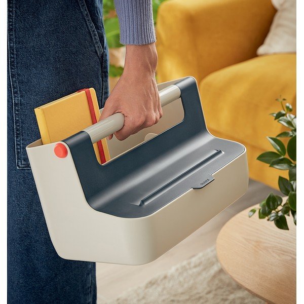 Cutie portabilă cu organizator Leitz Cosy, gri-image-2