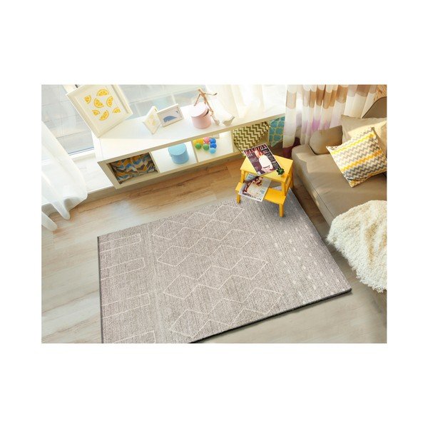 Covor Universal Diwali Beige, 160 x 230 cm, gri-image-1