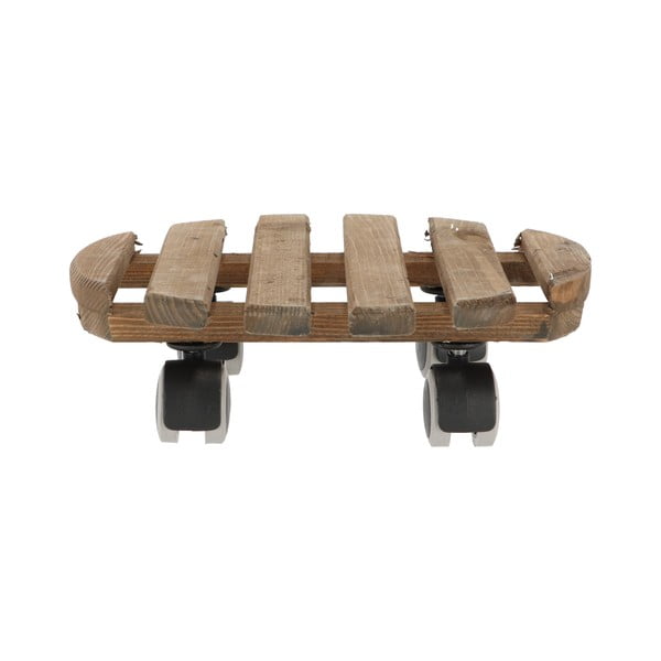 Bază mobilă pentru ghiveci din lemn ø 29 cm (înălțime 8 cm) Indoor – Esschert Design-image-2