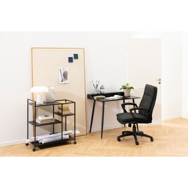 Cărucior de bar Actona Newcastle, negru-image-2