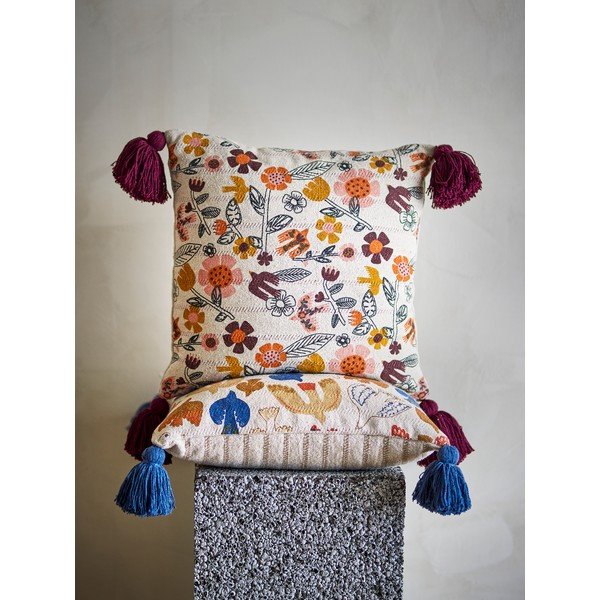 Pernă decorativă din amestec de bumbac 45x45 cm Vivielle – Bloomingville-image-1
