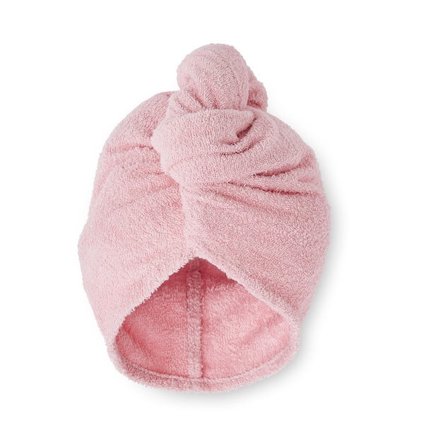 Set prosoape pentru păr roz 2 buc. din bumbac cu uscare rapidă 20x13 cm Quick Dry – Catherine Lansfield