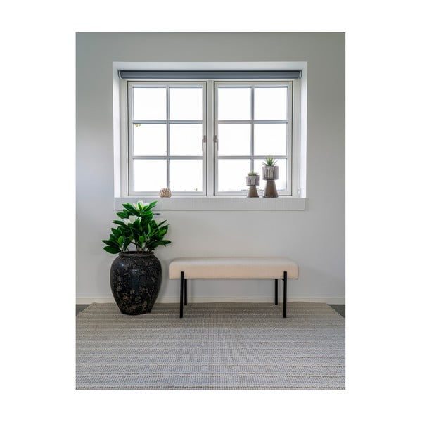 Covor crem din lână 200x300 cm Dehli – House Nordic-image-2