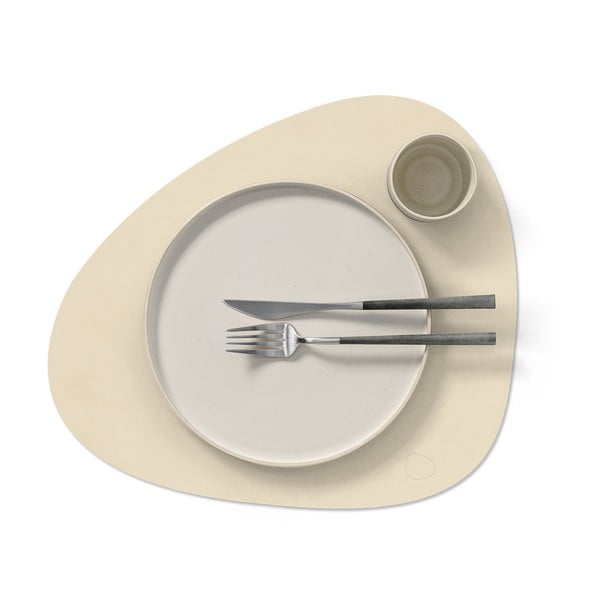 Suport pentru farfurii din piele ecologică 37x44 cm Curve L Double Nupo – LIND DNA-image-4