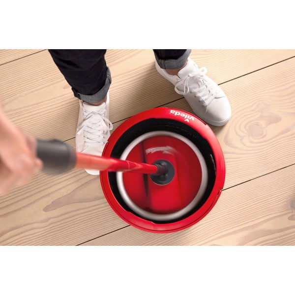 Set mop și găleată Vileda Spin&Clean-image-1