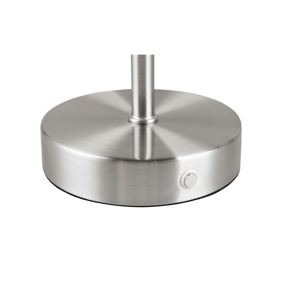 Veioză argintie LED cu intensitate reglabilă (înălțime 30 cm) Jeff – Reality-image-3