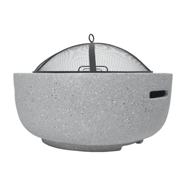 Șemineu/grătar din piatră arsă Cattara La Palma, gri-image-2