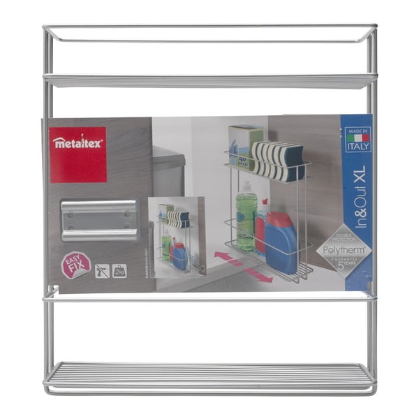 Raft extensibil cu 2 niveluri Metaltex In Out-image-4