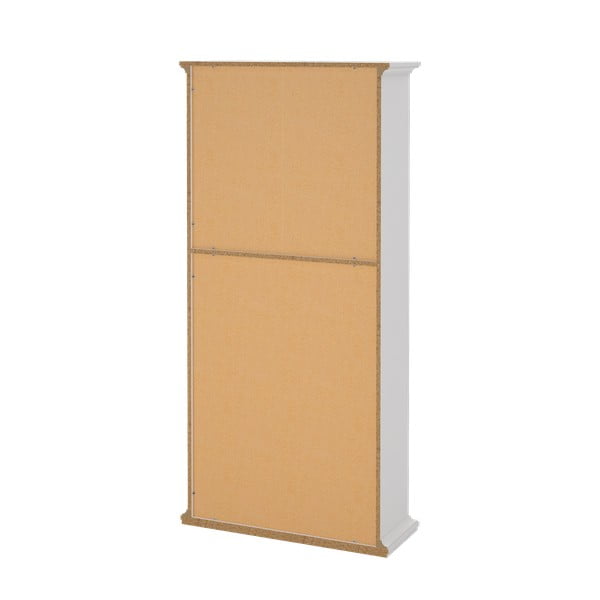 Bibliotecă albă 96x201 cm Paris – Tvilum-image-4