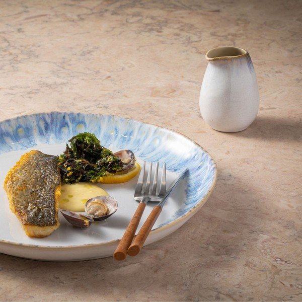 Latieră albă din gresie ceramică 110 ml Brisa – Costa Nova-image-1