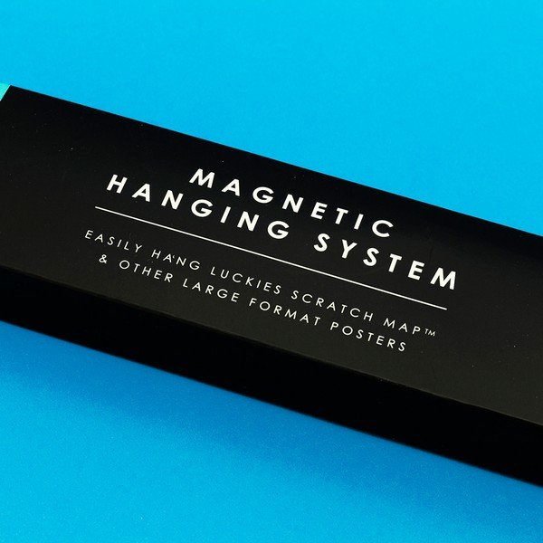 Suport magnetic pentru hartă / poster Luckies of London Hang!-image-1