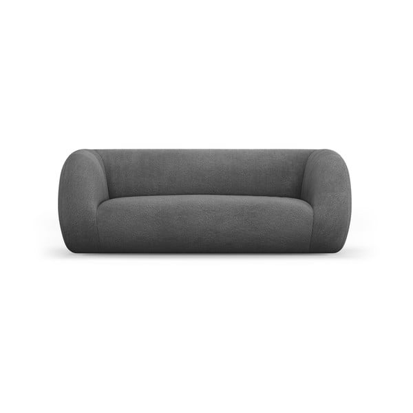 Canapea gri cu tapițerie din stofă bouclé 210 cm Essen – Cosmopolitan Design