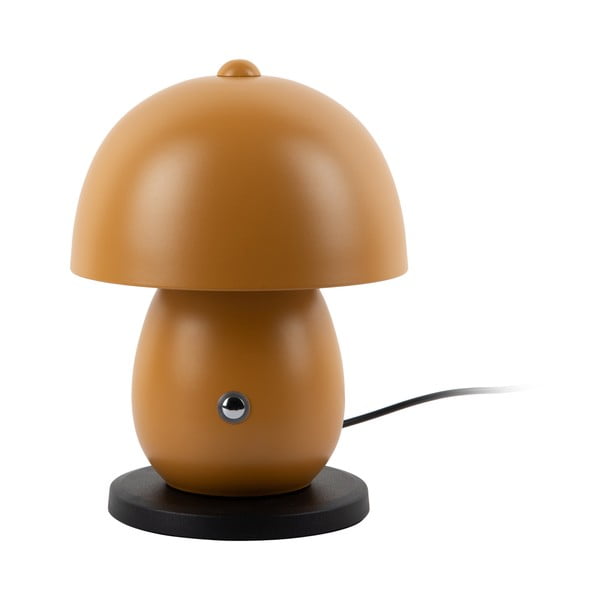 Veioză galben ocru LED cu abajur din metal (înălțime 18 cm) Mono LED – Leitmotiv