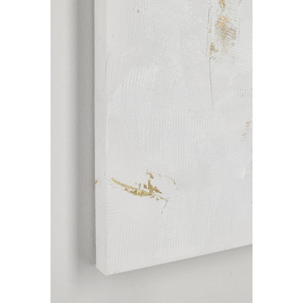 Tablou pe pânză imprimat/cu elemente pictate manual 80x80 cm Crown – Bizzotto-image-2