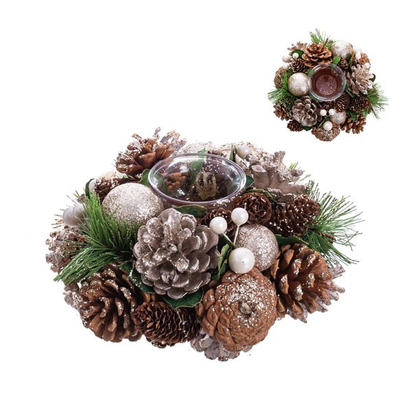 Sfeșnic din plastic și sticlă – Casa Selección-image-1