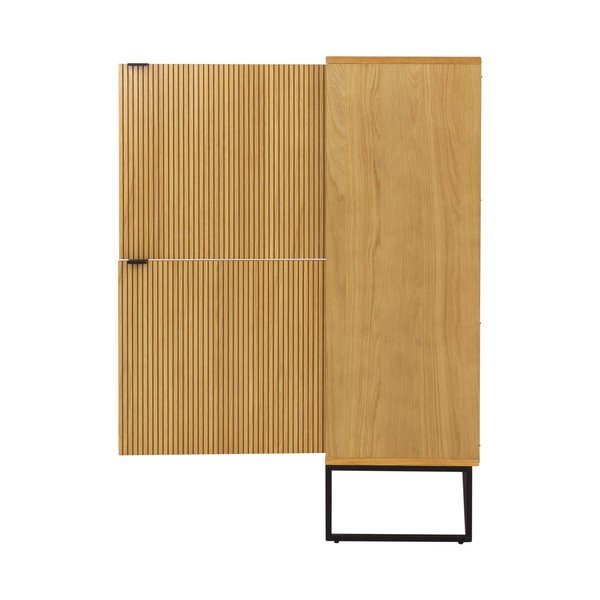 Dulap cu aspect de lemn de stejar 118x127 cm Bali – Tenzo-image-4