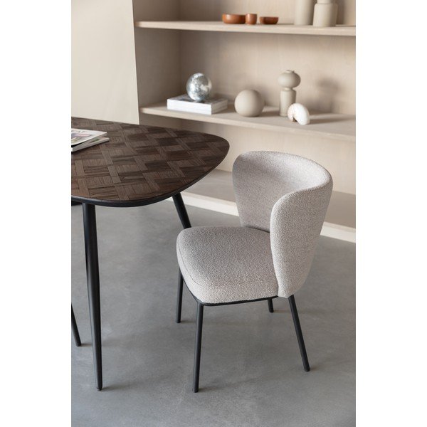 Masă de dining din lemn de tec 90x180 cm Webster – White Label-image-2