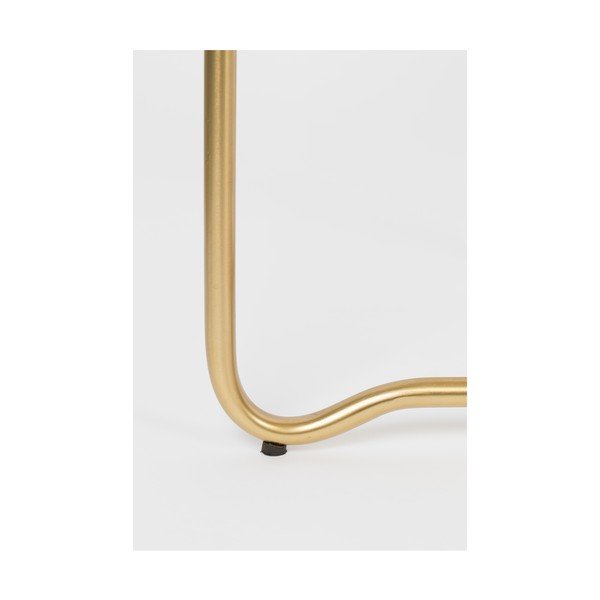 Măsuță auxiliară rotundă din metal ø 42 cm Celina – White Label-image-2