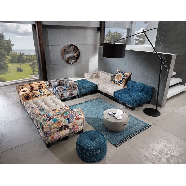 Modul pentru canapea modulară alb-bej (cu colț variabil) Yara – Tomasucci-image-1