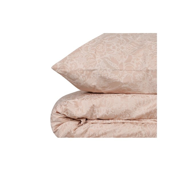 Lenjerie de pat din bumbac satinat Cream, 140 x 200 cm, crem-image-2