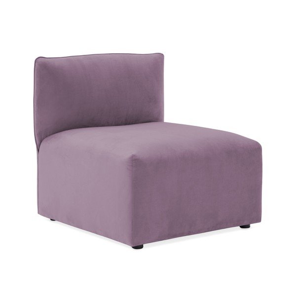 Canapea modulară cu 3 locuri Vivonita Velvet Cube, mov lila-image-2